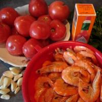 Recipe for spicy shrimp in tomato sauce Shrimp in tomato sauce recipe